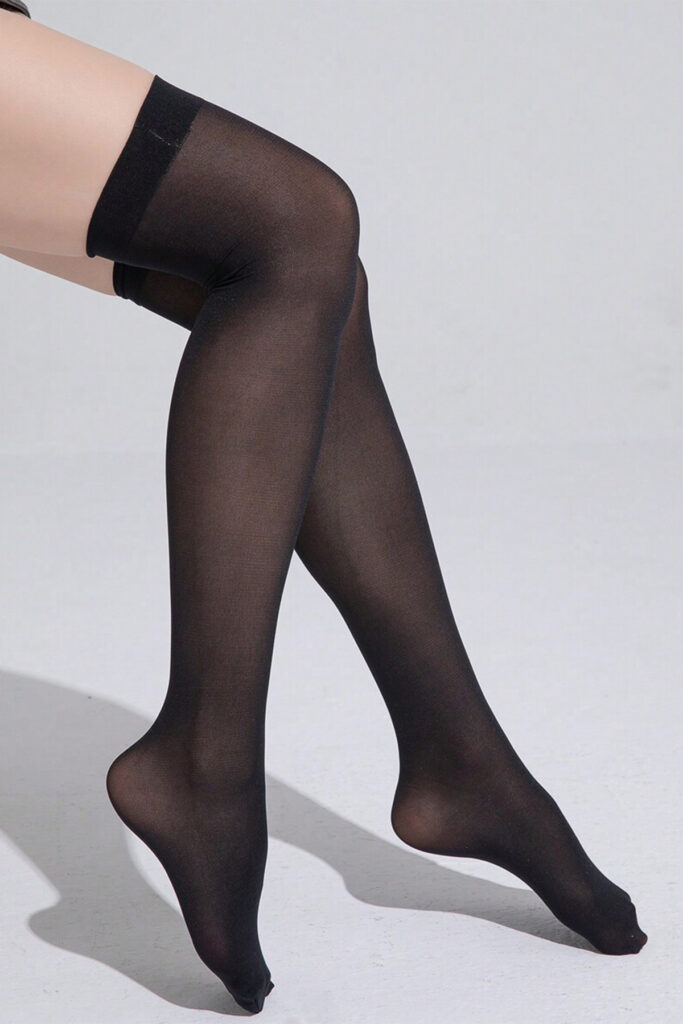 Deluxerie Basic Lingeri Strømper Paolina